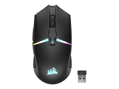 CORSAIR NIGHTSABRE RGB Gaming Mouse, Wireless, Black