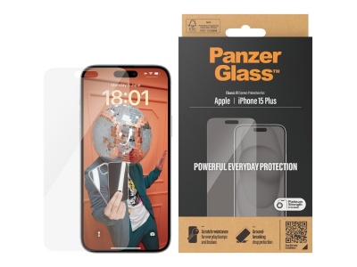 PanzerGlass Screen Protector iPhone 2023 6.7 |Classic Fit