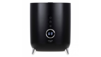 Adler AD 7972 Humidifier, 23 W, Water tank capacity 4 L, Suitable for rooms up to 35 m², Ultrasonic, Humidification capacity 150-300 ml/hr, Black