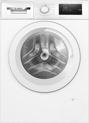 Bosch Washing Machine WAN2401LSN Energy efficiency class A, Front loading, Washing capacity 8 kg, 1200 RPM, Depth 59 cm, Width 59.8 cm, Display, LED, Steam function, White