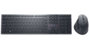 Dell Premier Collaboration Keyboard and Mouse KM900 Wireless, Included Accessories USB-C to USB-C Charging cable, LT, USB-A, Graphite