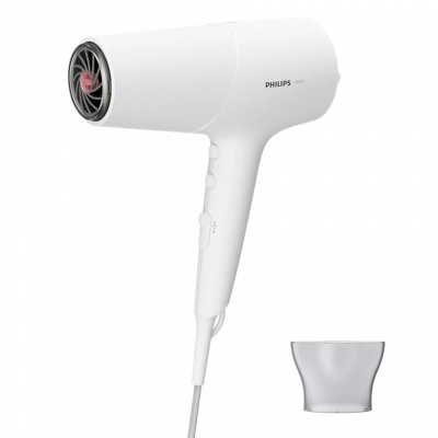 Philips Hair Dryer BHD500/00 2100 W, Number of temperature settings 3, Ionic function, White