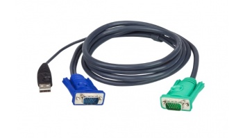 Aten 5M USB KVM Cable with 3 in 1 SPHD 2L-5205U