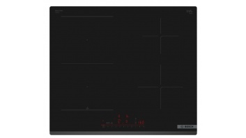 Bosch PVS63KHC1Z Induction Hob, Number of burners/cooking zones 4, Without frame, Width 60 cm, Black