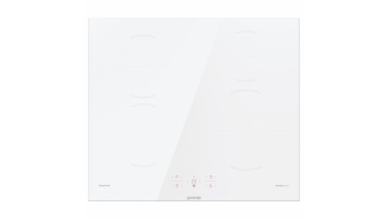 Gorenje GI6401WSC Hob, Induction, Width 59,5 cm, 4 cooking zones, Touch Control, White