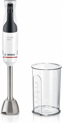 Bosch MSM4W210 ErgoMaster Hand Blender, 600 W, White
