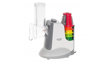 Adler AD 4815 Vegetable slicer, White/Grey