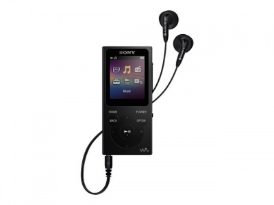 Sony Walkman NW-E394B MP3 Player with FM radio, 8GB, Black Sony MP3 Player with FM radio Walkman NW-E394B Internal memory 8 GB FM USB connectivity