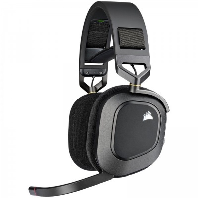 Corsair Gaming Headset RGB HS80  Wireless Over-Ear Wireless