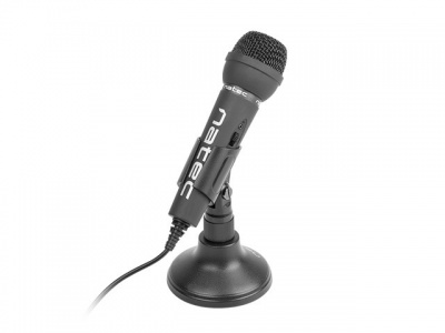 Natec Microphone NMI-0776 Adder Black Wired