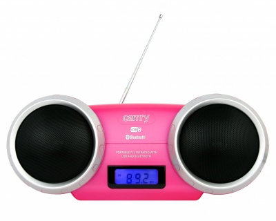 Camry Audio/Speaker 	CR 1139p 5 W Wireless connection Pink Bluetooth