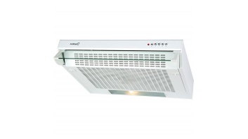 CATA F-2050 WH Hood, Energy efficiency class C, Max 195 m³/h, LED, White CATA Hood F-2050 WH Conventional Energy efficiency class C Width 50 cm 195 m³/h Mechanical control LED White