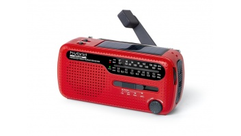 Muse Self-Powered Radio MH-07RED Red