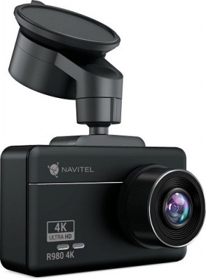 Navitel R980 4K dashcamwith Wi-Fi, GPS-informer, and digital speedometer Navitel