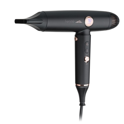 ETA Fenité Exclusive ETA931990000 Hair dryer, 1400 W, Self-cleaning system, Black edition ETA