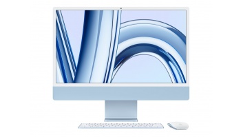Apple iMac 24” 4.5K Retina, Apple  M3 8C CPU, 10C GPU/8GB/512GB SSD/Blue/INT Apple