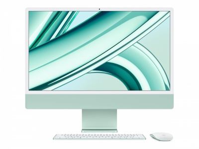 Apple iMac 24” 4.5K Retina, Apple  M3 8C CPU, 10C GPU/8GB/256GB SSD/Green/SWE Apple