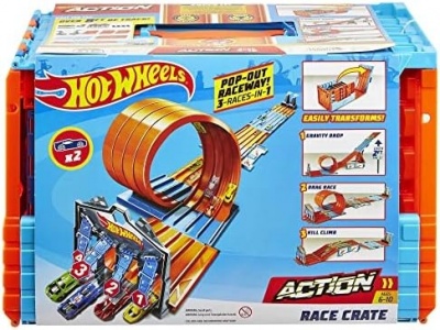 Mattel — Hot Wheels Track Builder Race Crate