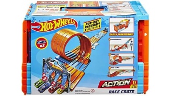 Mattel — Hot Wheels Track Builder Race Crate