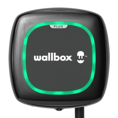 Wallbox Pulsar Plus Electric Vehicle charger, 5 meter cable Type 2, 11kW, RCD(DC Leakage) + OCPP 5 m Black