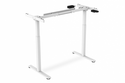 Digitus Desk frame  71.5 - 121.5 cm Maximum load weight 70 kg White