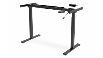 Digitus Desk frame  71.5 - 121.5 cm Maximum load weight 70 kg Black