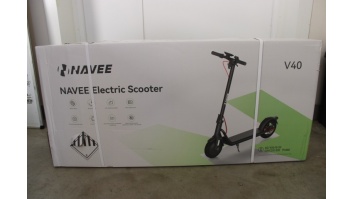 SALE OUT. Navee V40 Electric Scooter, Black Navee DAMAGED PACKAGING