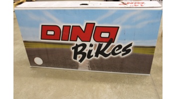 SALE OUT. 14 INCH BIKE UNICORN 144R-UN, DAMAGED PACKAGING Dino