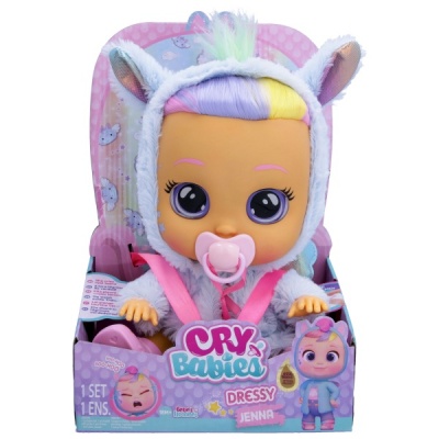 IMC Toys - Cry Babies Dressy Jenna Doll