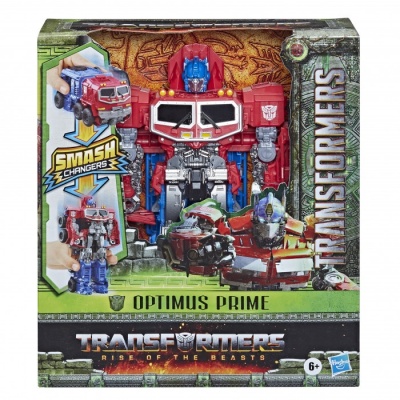 TRANSFORMERS The Rise of the Beasts Smash Changers figūra, 23 cm