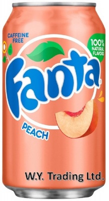 Atsvaidzinošs gāzēts dzēriens FANTA (PERSIKU G.), 355ml