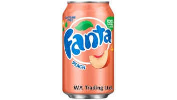 Atsvaidzinošs gāzēts dzēriens FANTA (PERSIKU G.), 355ml