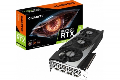 Gigabyte GV-N306TGAMING OC-8GD 2.0 LHR versija NVIDIA, 8 GB, GeForce RTX 3060 Ti, GDDR6, PCI-E 4.0 x 16, Procesora frekvence 1665 MHz, HDMI portu skaits 2, Atmiņas takts frekvence 14000 MHz