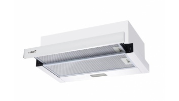 CATA TFB-5160 WH Hood, Energy efficiency class C, Width 59.5 cm, Max 297 m³/h, Mechanical control, LED, White CATA