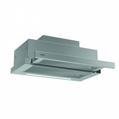 CATA TFH 6830 X Hood, Energy efficiency class A+, Width 60 cm, Max 605 m³/h, Touch Control, LED, Stainless steel CATA