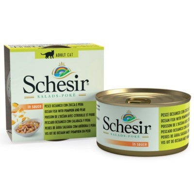 Schesir Salads Pokè, 85g - poke ar okeāna zivīm, ķirbi un bumbieri