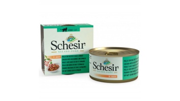 Schesir Salads Pokè, 85g - poke ar vistu, godži ogām un spinātiem