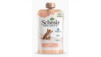 Schesir Kitten Care Cream Chicken, 150g - vistas krēms kaķēniem