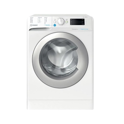 INDESIT Veļas mašīna BWE 71295X WSV EE Energoefektivitātes klase B Iekraušana no priekšas Mazgāšanas jauda 7 kg 1200 RPM Dziļums 57,5 ​​cm Platums 59,5 cm Liels cipars Balts