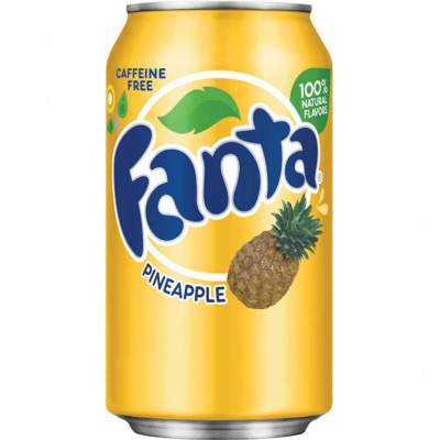 Atsvaidzinošs gāzēts dzēriens FANTA (ANANĀSU G.), 355ml