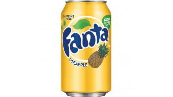 Atsvaidzinošs gāzēts dzēriens FANTA (ANANĀSU G.), 355ml