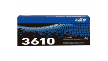 Brother TN-3610 Genuine Toner Cartridge, Black