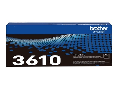 Brother TN-3610 Genuine Toner Cartridge, Black