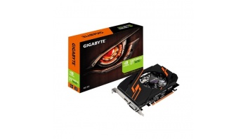 Gigabyte NVIDIA, 2 GB, GeForce GT 1030, GDDR5, PCI Express 3.0, Cooling type Active, Processor frequency 1265 MHz, DVI-D ports quantity 1, HDMI ports quantity 1, Memory clock speed 6008 MHz