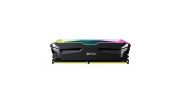Lexar 2x8GB ARES Gaming UDIMM DDR4 3600 XMP Memory with Black heatsink and RGB lighting Lexar