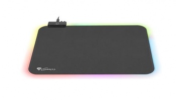 Genesis Gaming Mouse Pad, Boron 500 RGB, Black, M-size