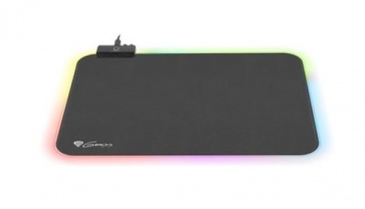 Genesis Gaming Mouse Pad, Boron 500 RGB, Black, M-size