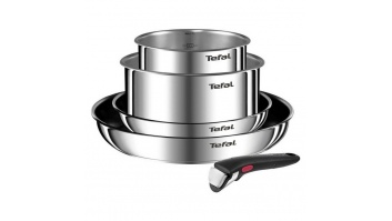 Tefal L897S574 Pots and Pans Set Ingenio Emotion, 5 pcs, Stainless steel TEFAL