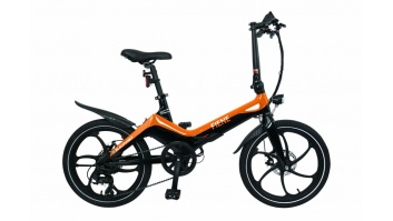 Blaupunkt | Fiene E-Bike | 20 collas | 24 mēneši(-i) | Oranžs/melns