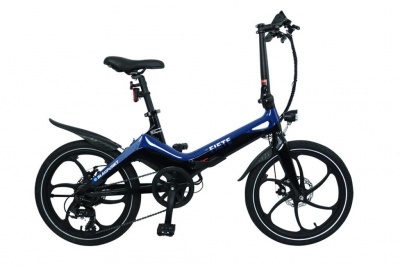 Blaupunkt | Fiete E-Bike | 20 collas | 24 mēneši(-i) | Zils/melns